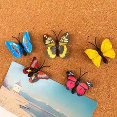20pcs Butterfly Push Pins Colorful Decorative Push Pins