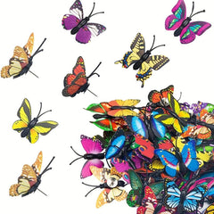 20pcs Butterfly Push Pins Colorful Decorative Push Pins