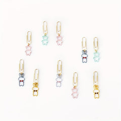 10pcs Cartoon Animal Bow Tie Bunny Bear Paper Clips