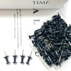 120pcs Push Pins for Bulletin Board Wall Corkboard Map Calendar