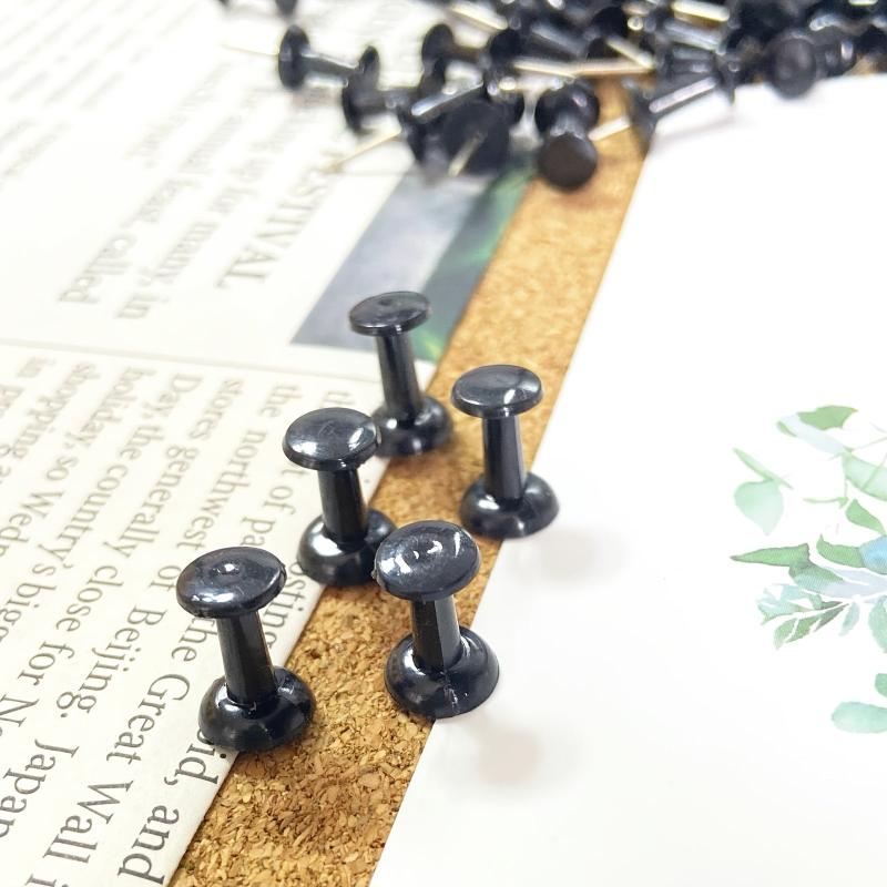 120pcs Push Pins for Bulletin Board Wall Corkboard Map Calendar