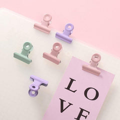 23pcs Clip Set Paper Clips Ticket Holders Binder Clips Boxed Combo Office Suppli