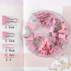 Long Tail Clip Combo Office Racer Paper Clip Set