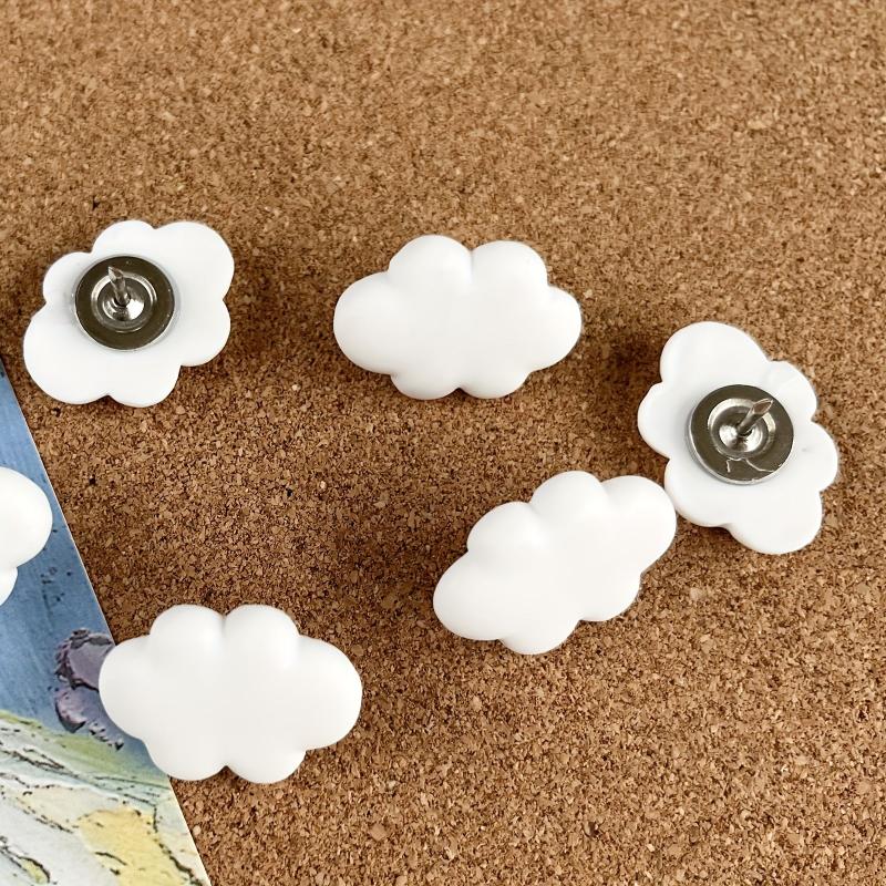 20pcs Cloud Push Up Decoration Wall Hanging Poster Photo DIY Craft