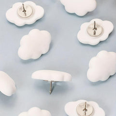 20pcs Cloud Push Up Decoration Wall Hanging Poster Photo DIY Craft