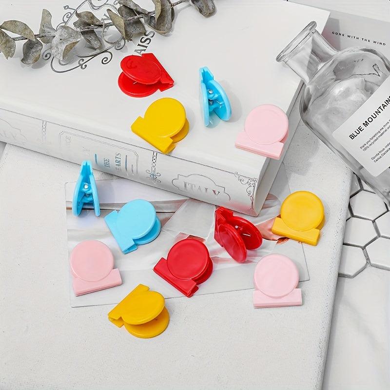 10pcs Round Head Clips for School Office Students