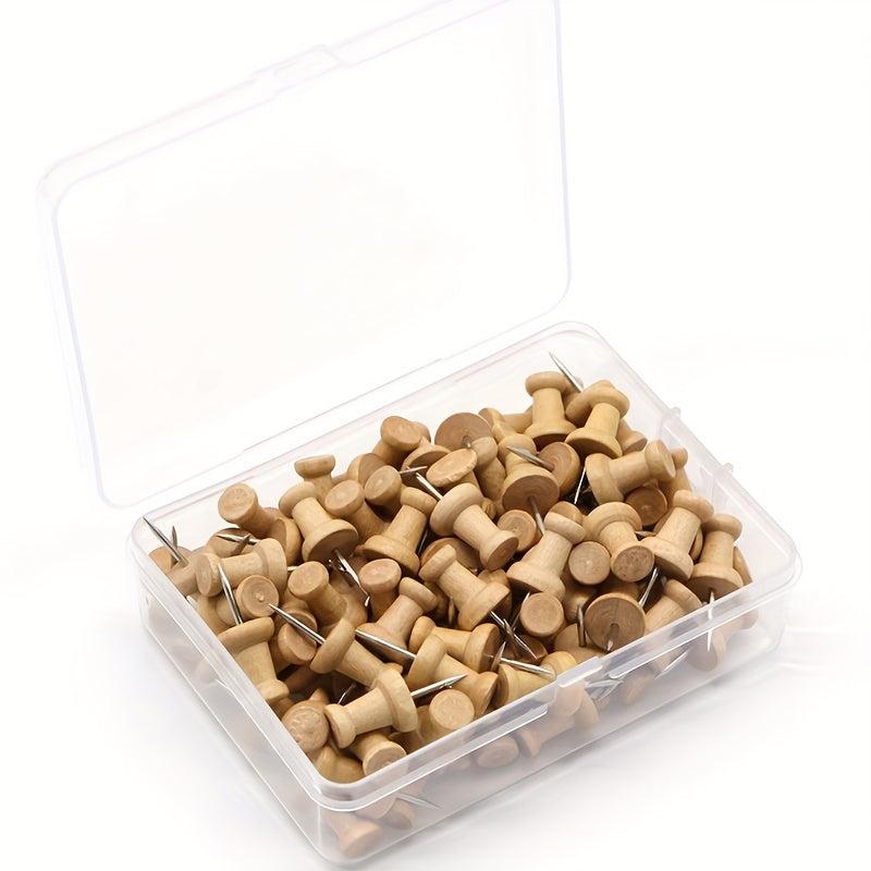200 Pieces Box Coffee I Nail Fine Art Painting Pushpin Decoration Press Nail