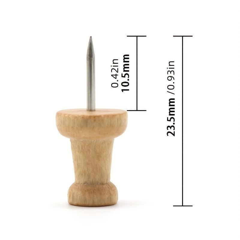 200 Pieces Box Coffee I Nail Fine Art Painting Pushpin Decoration Press Nail