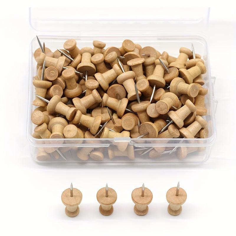 200 Pieces Box Coffee I Nail Fine Art Painting Pushpin Decoration Press Nail