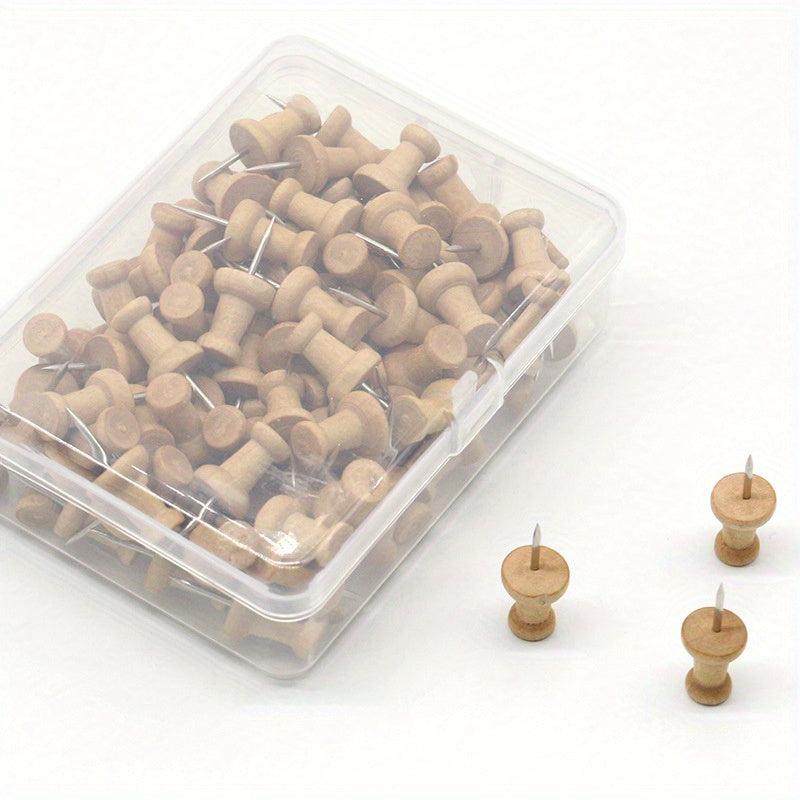 200 Pieces Box Coffee I Nail Fine Art Painting Pushpin Decoration Press Nail