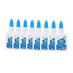 8 Bottles 40ML Student Hand Woodworking Glue DIY Slime Art Production Supplies