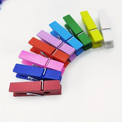 100pcs Jute Thread Small Clothing Pins For Crafts
