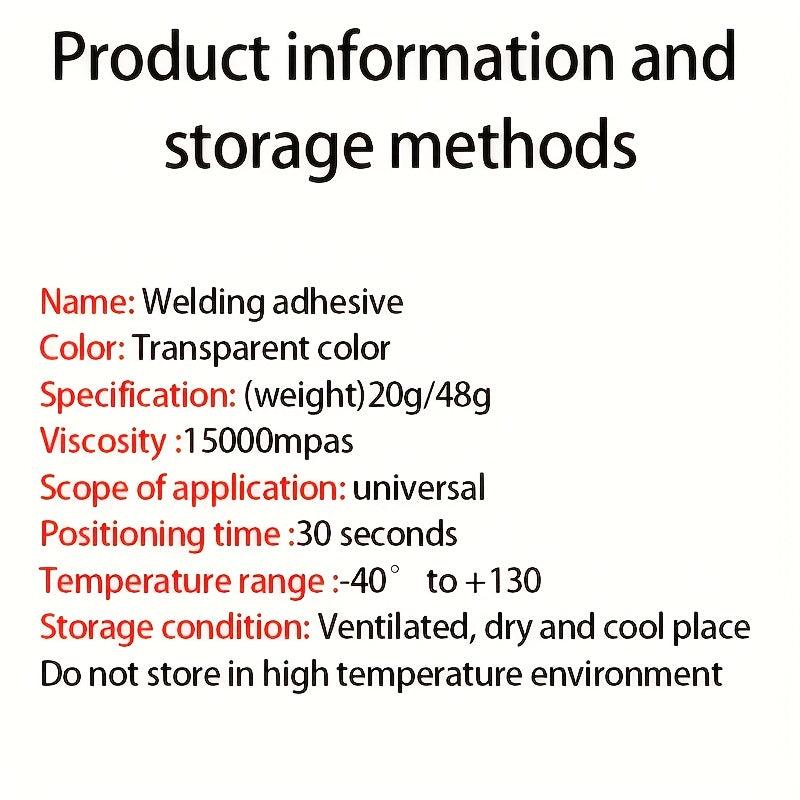 Multifunctional Fast Solidification Glue Strong Adhesive Force