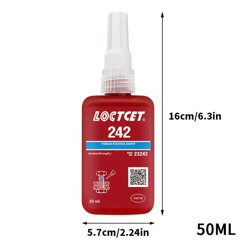 Screw Glue Metal Thread Locking Agent Adhesive 50ML Medium Strength