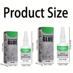 High Strength Transparent Glue for Wood, Glass & Ceramic
