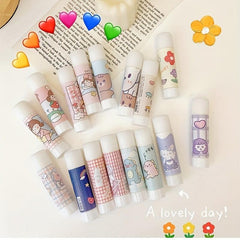 4pcs Small Flower Glue Stick for Students