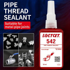 Pipe Thread Sealant 542 High Strength Pressure Resistance Liquid Raw
