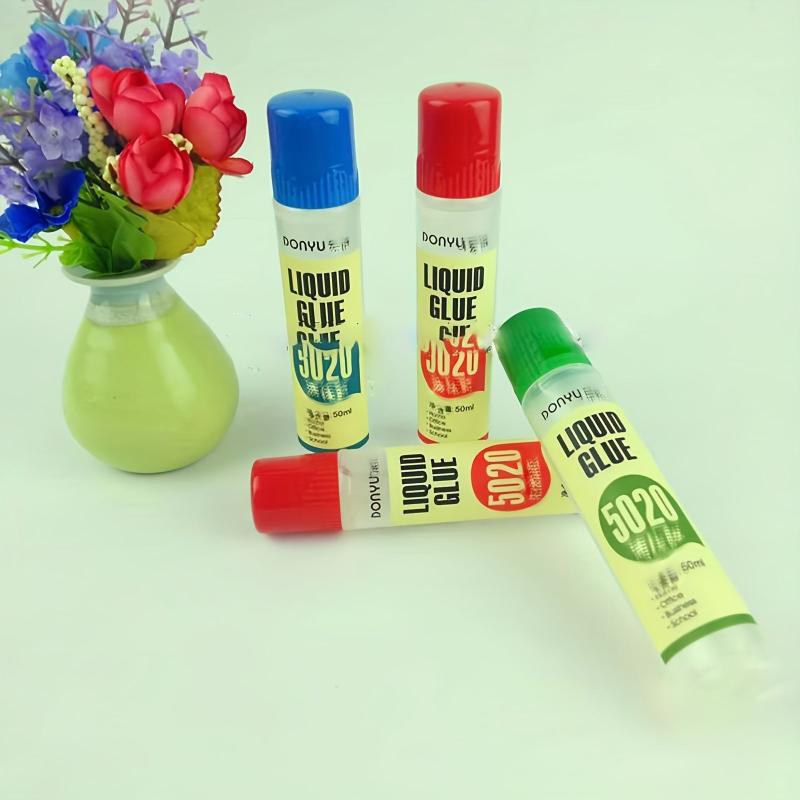 4pcs Liquid Glue 50ML Students Class Supplies