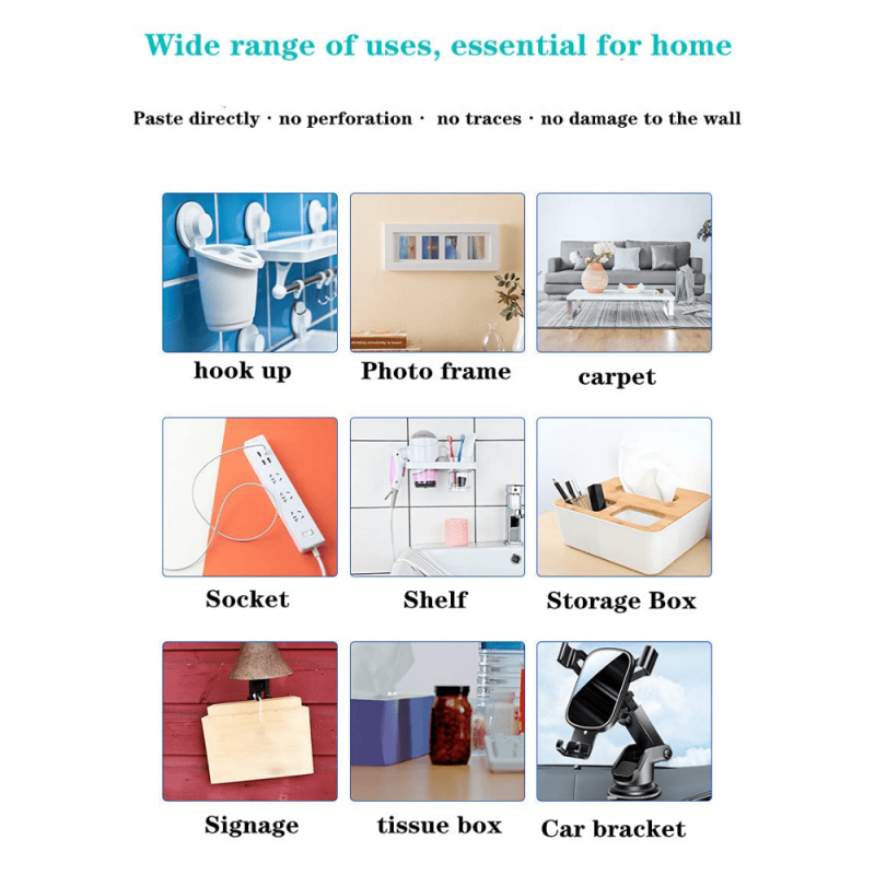 Reusable Non Marking Tape for Smooth Surfaces