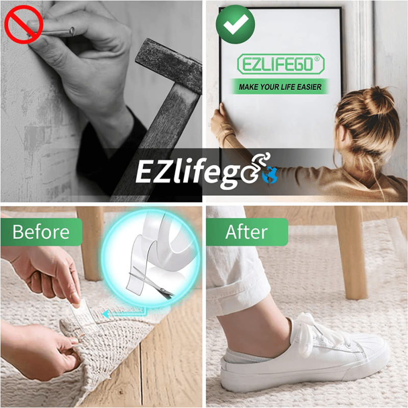 Reusable Non Marking Tape for Smooth Surfaces
