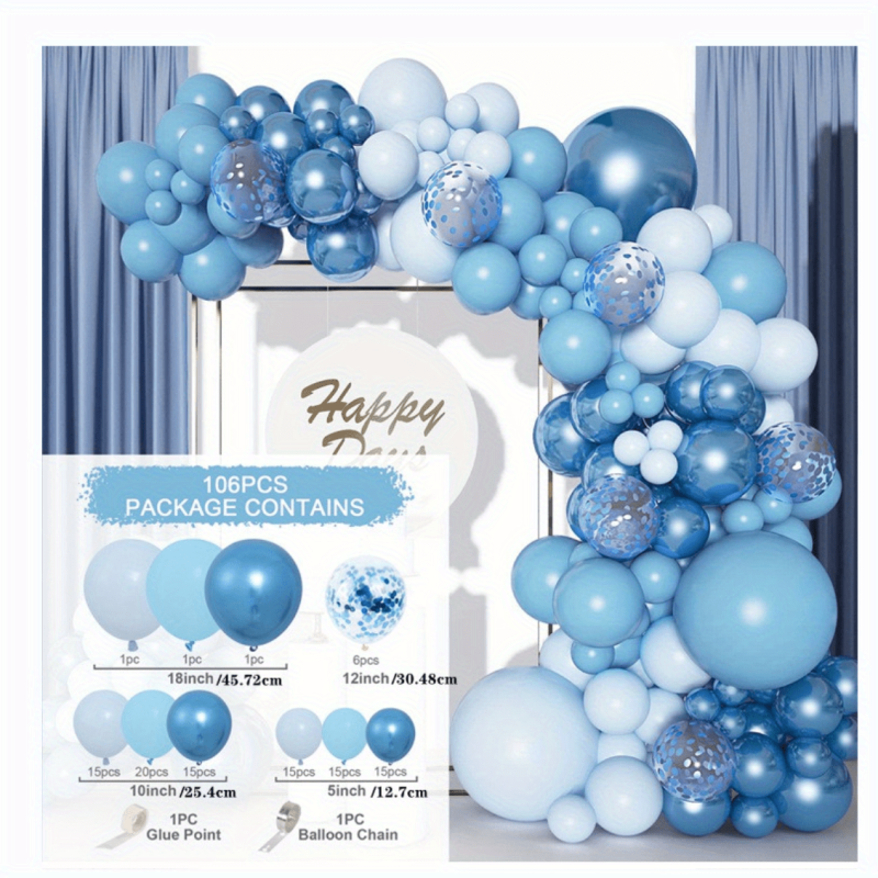 104pcs Balloon Garland Arch Kit for Party Decorations