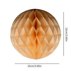 Honeycomb Ball Decoration Set for Birthday Party Wedding Room
