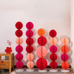 Honeycomb Ball Decoration Set for Birthday Party Wedding Room