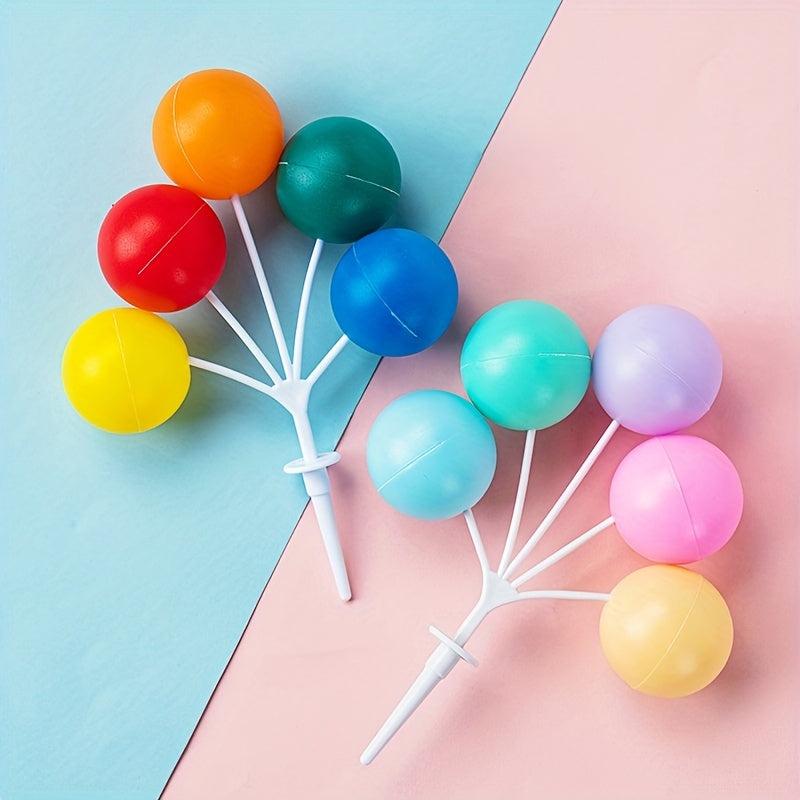 Simulation Balloon Buddle Cake Topper for Birthday Wedding Party Decorations