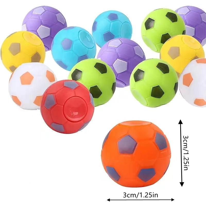 10pcs Soccer Fidget Spinner Balls Party Favors All Ages