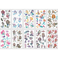 10 Sheets Kids Unicorn Temporary Tattoo Stickers