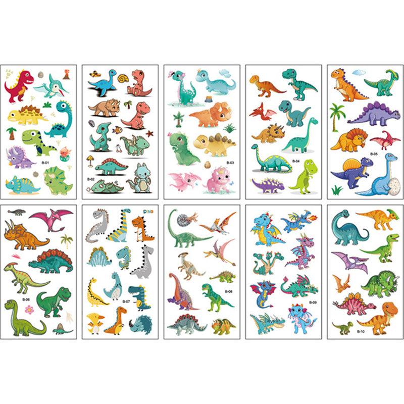 10 Sheets Kids Unicorn Temporary Tattoo Stickers