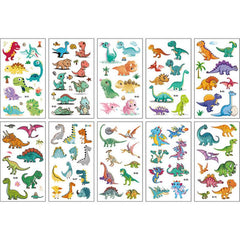 10 Sheets Kids Unicorn Temporary Tattoo Stickers
