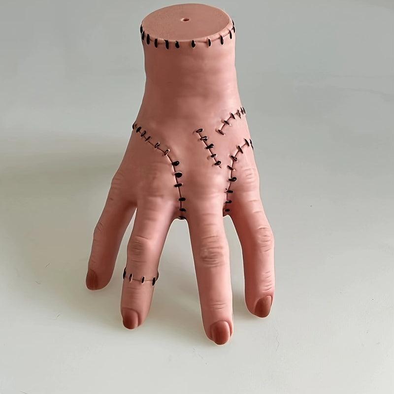 Realistic Silicone Severed Hand Horror Prop for Halloween Party Decor