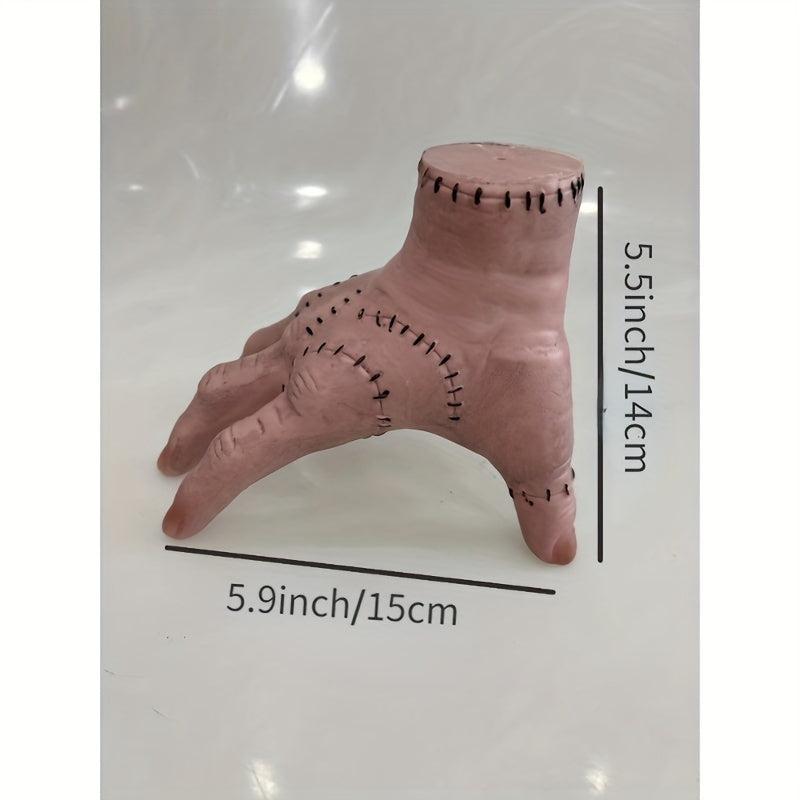 Realistic Silicone Severed Hand Horror Prop for Halloween Party Decor