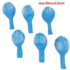 10pcs 1st Birthday Pink Printed Balloon Party Decor