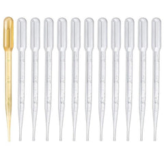 10 Pcs 3ml Graduated Plastic Pipettes Transfer Pipettes