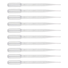10 Pcs 3ml Graduated Plastic Pipettes Transfer Pipettes