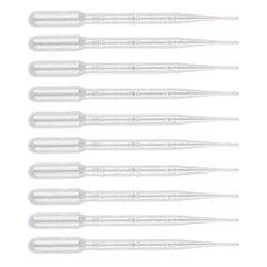 10 Pcs 3ml Graduated Plastic Pipettes Transfer Pipettes