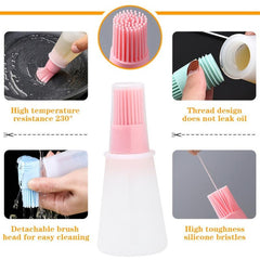 3pcs Silicone Pastry Basting Brush for Kitchen Cooking