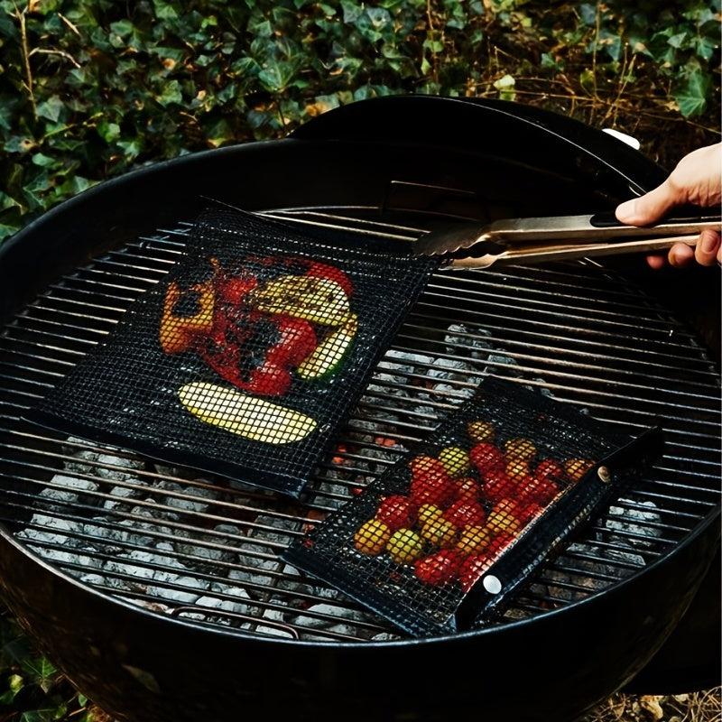 Non stick BBQ Bag Reusable High Temp PTFE Teflon Baking Grid Bag