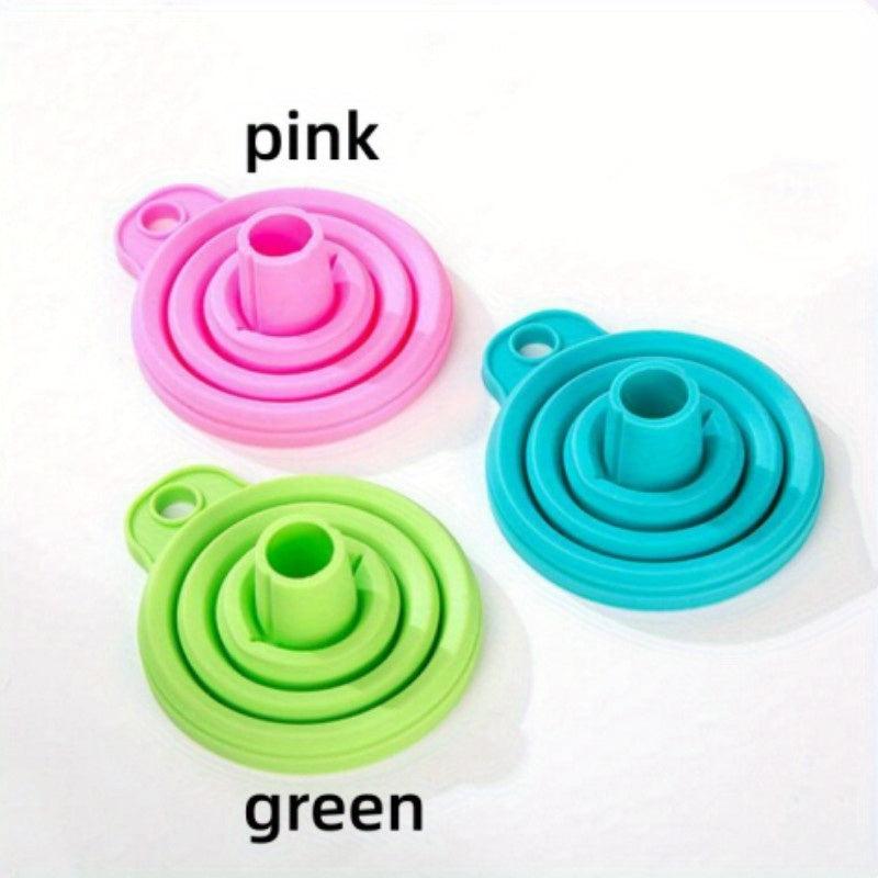 Collapsible Mini Funnel for Water Liquid and Portable Wine Funnel
