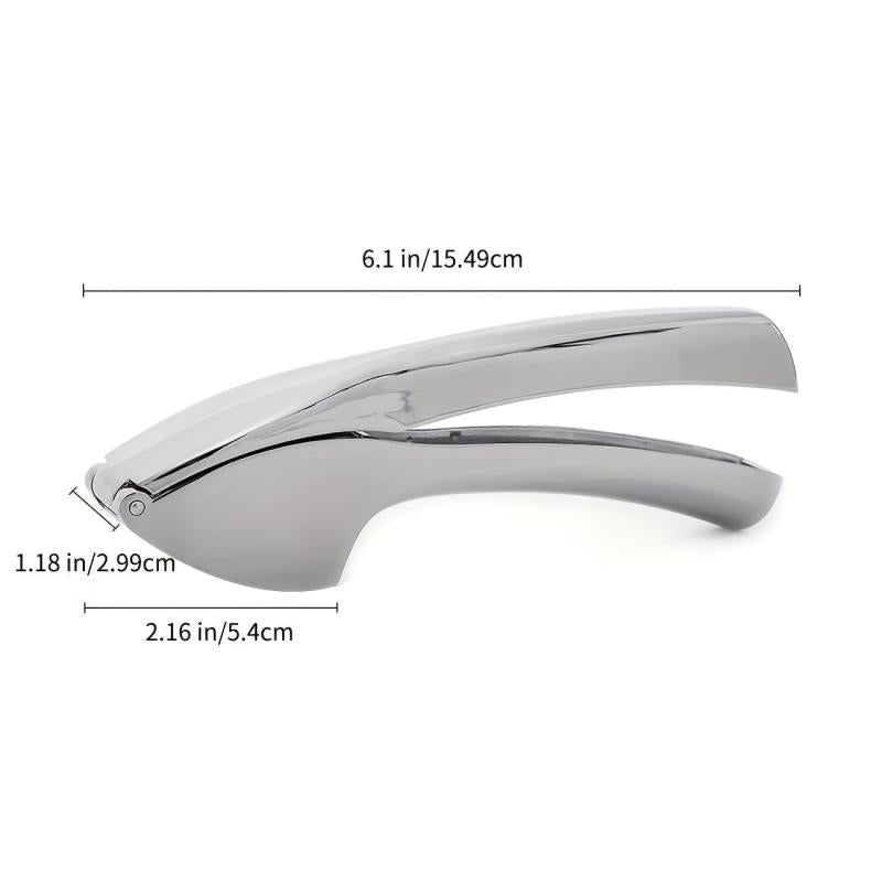 Ergonomic Garlic Press for Easy Garlic Mincing