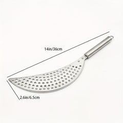 2pcs Stainless Steel Pot Strainer Hand Held Drainer for Noodles Pasta Veggies