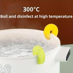 Lemon Slice Pot Lid Lifter Spill-proof Silicone Kitchen Gadget