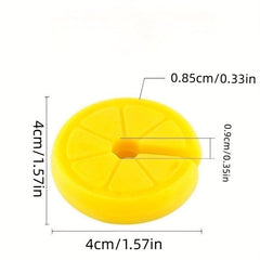 Lemon Slice Pot Lid Lifter Spill-proof Silicone Kitchen Gadget