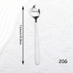 Halloween Stainless Steel Spoon Boo And Brew Coffee Dessert Cake