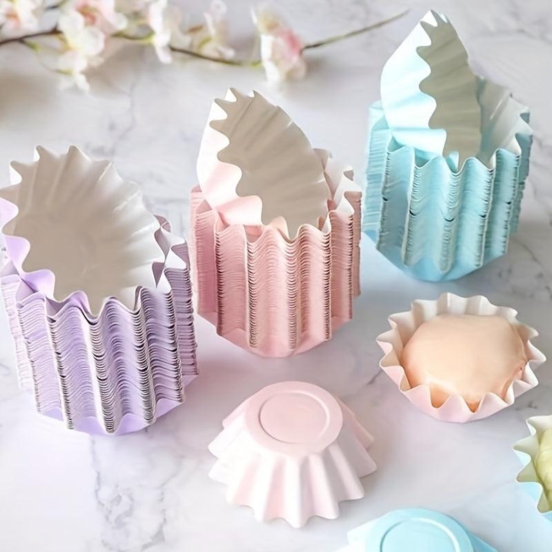 50pcs Disposable Muffin Cups Cupcake Liners Baking Tools