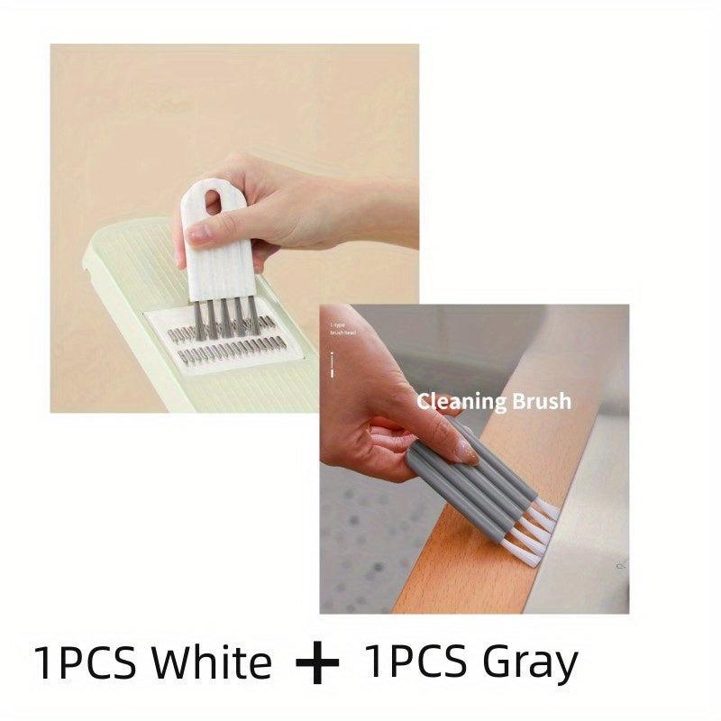 5pcs Kitchen Cup Lid Brush Soft Slot Gap Cleaning Brush Household Tools Kit