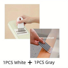 5pcs Kitchen Cup Lid Brush Soft Slot Gap Cleaning Brush Household Tools Kit