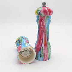 Colorful Acrylic Spice Grinder Manual Pepper Mill Spice Crusher